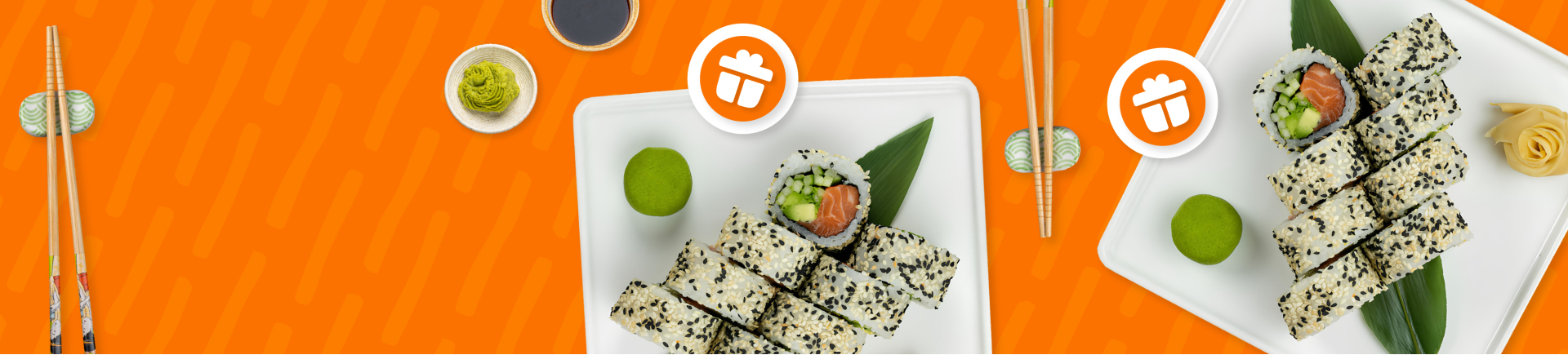 Каліфорнія з лососем безкоштовно при замовленні від 1500 грн