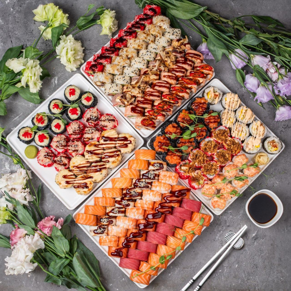 Суперсет для всіх - замовити з доставкою у Києві - БагатоЛосося Суперсет для всіх - замовити з доставкою у Києві - БагатоЛосося