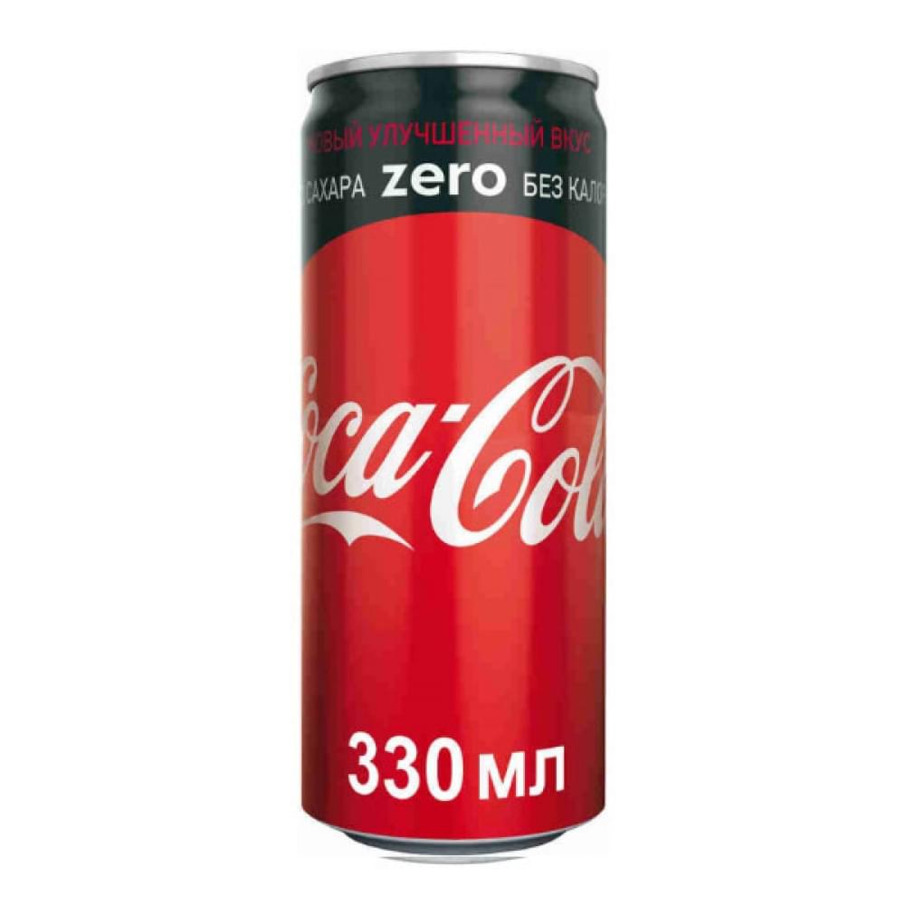 Coca Cola Zero, 0,33 л