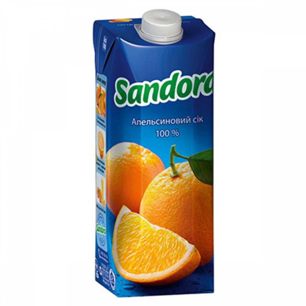 Сік апельсиновий Sandora, 0.5 л