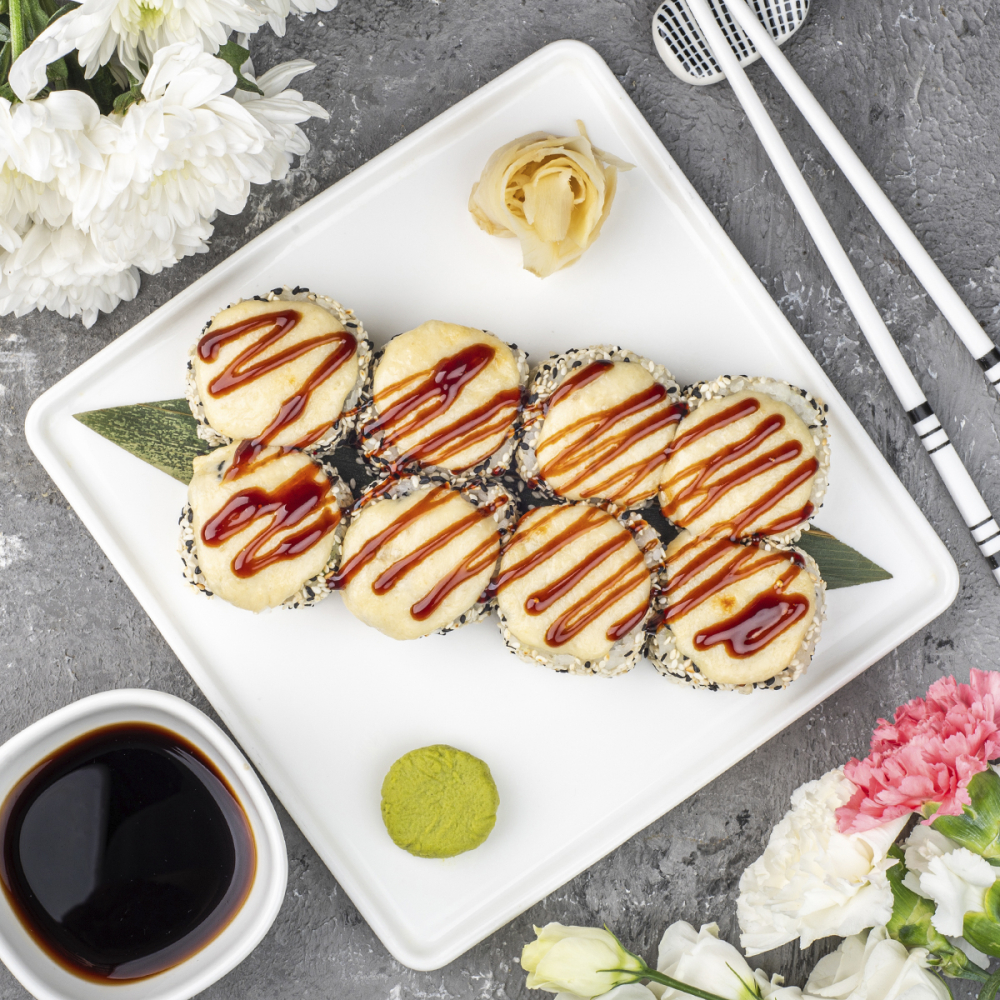 Запечений рол з вугром