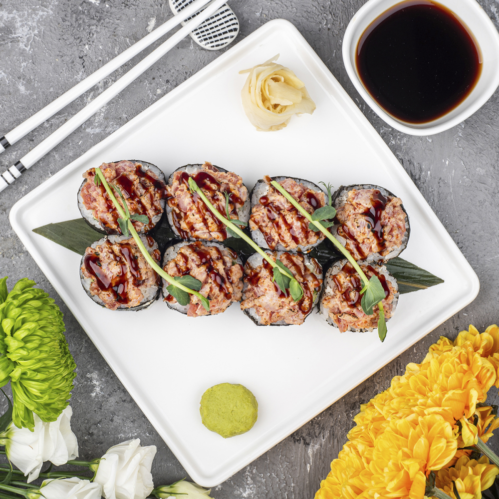 Футомакі з димним тунцем